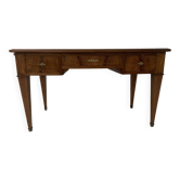 Directoire style desk in mahogany and veneer, 20th century