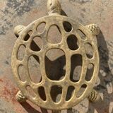 Vintage brass turtle trivia