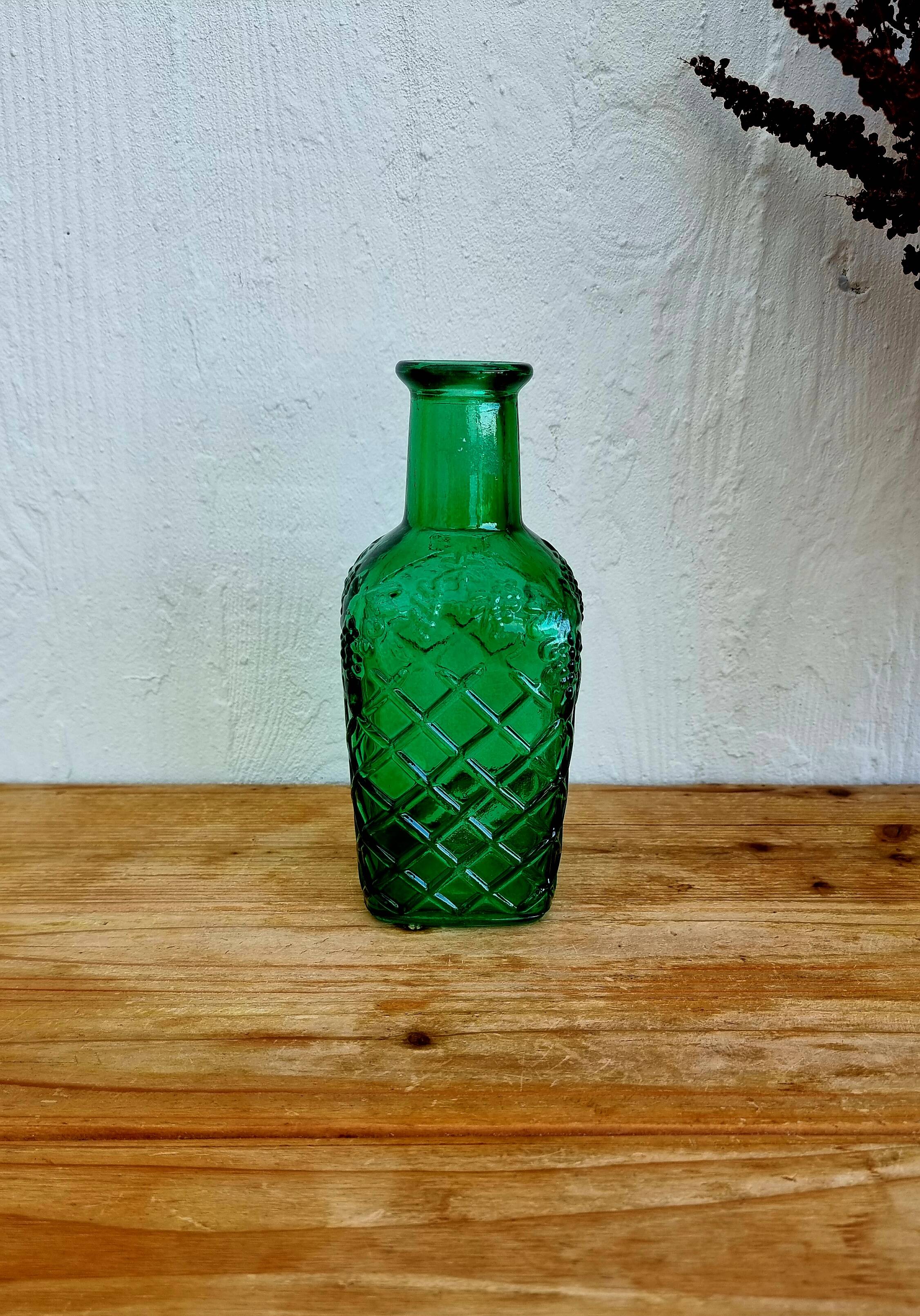 Vase soliflore vert Gaomi vintage