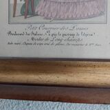 Framed fashion print