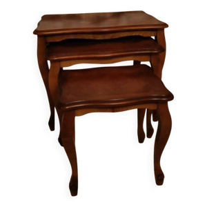Lot de 3 tables gigognes