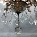 Lustre 10 branches pampilles