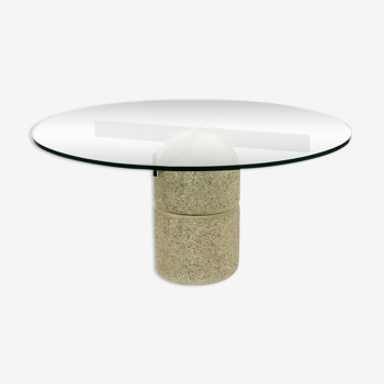 "Paracarro" dining table by Giovanni Offredi, 1970