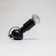 Vintage Italian 600 table lamp by Gino Sarfatti for Arteluce, black body & base