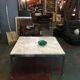Table basse en marbre par Florence Knoll