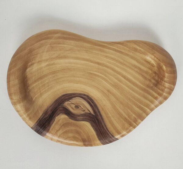 Plat ''faux bois'' Vallauris 60'