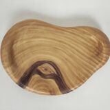 Plat "faux bois" Vallauris 60'
