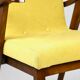 Vintage yellow armchair, 1970s
