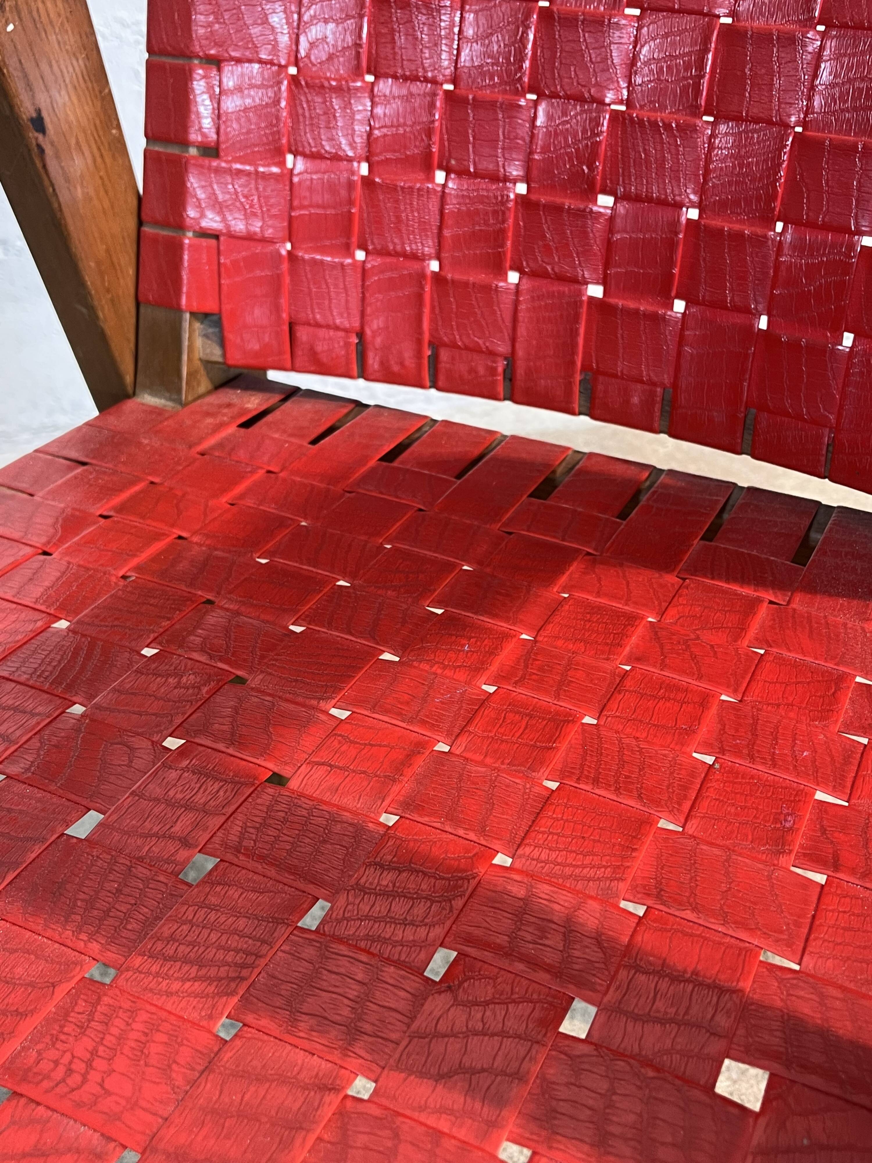 Compas Feet Armchair in the Style of Pierre Cruege, France, 1950s