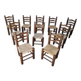 Charles Dudouyt style chairs