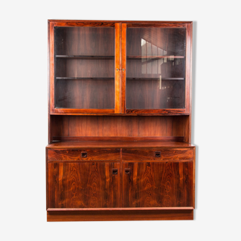 Buffet 2 body, Danish library showcase in rosewood by Erik Brouer 1960