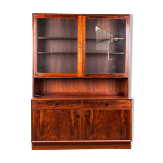 Buffet 2 body, Danish library showcase in rosewood by Erik Brouer 1960