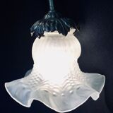 3-light Bronze Basket Chandelier