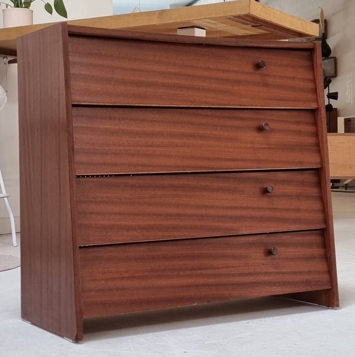 Mid-century shoe cabinet