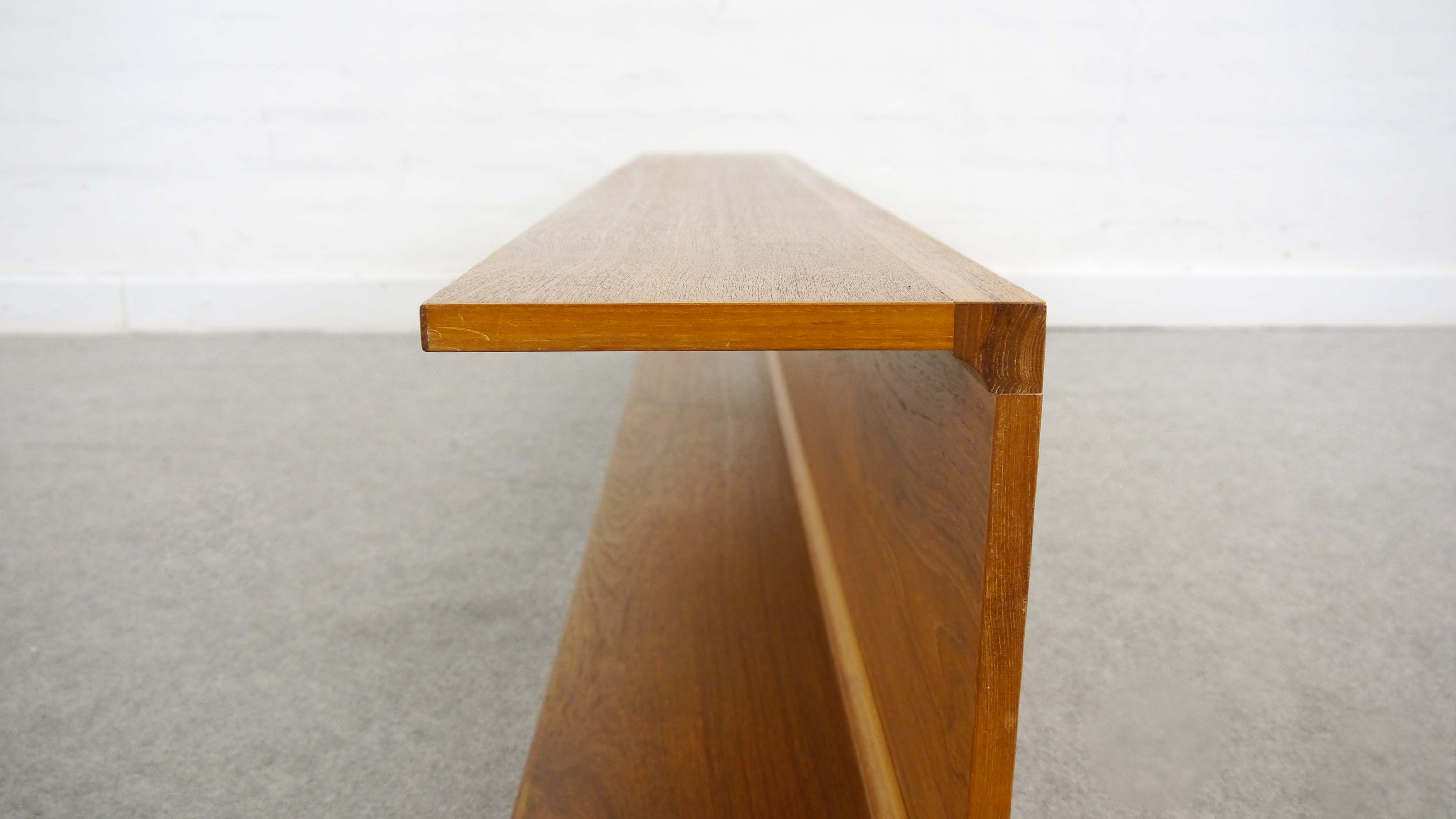 Teak Shelf by Pedersen & Hansen, Viby J. Denmark, 1960s