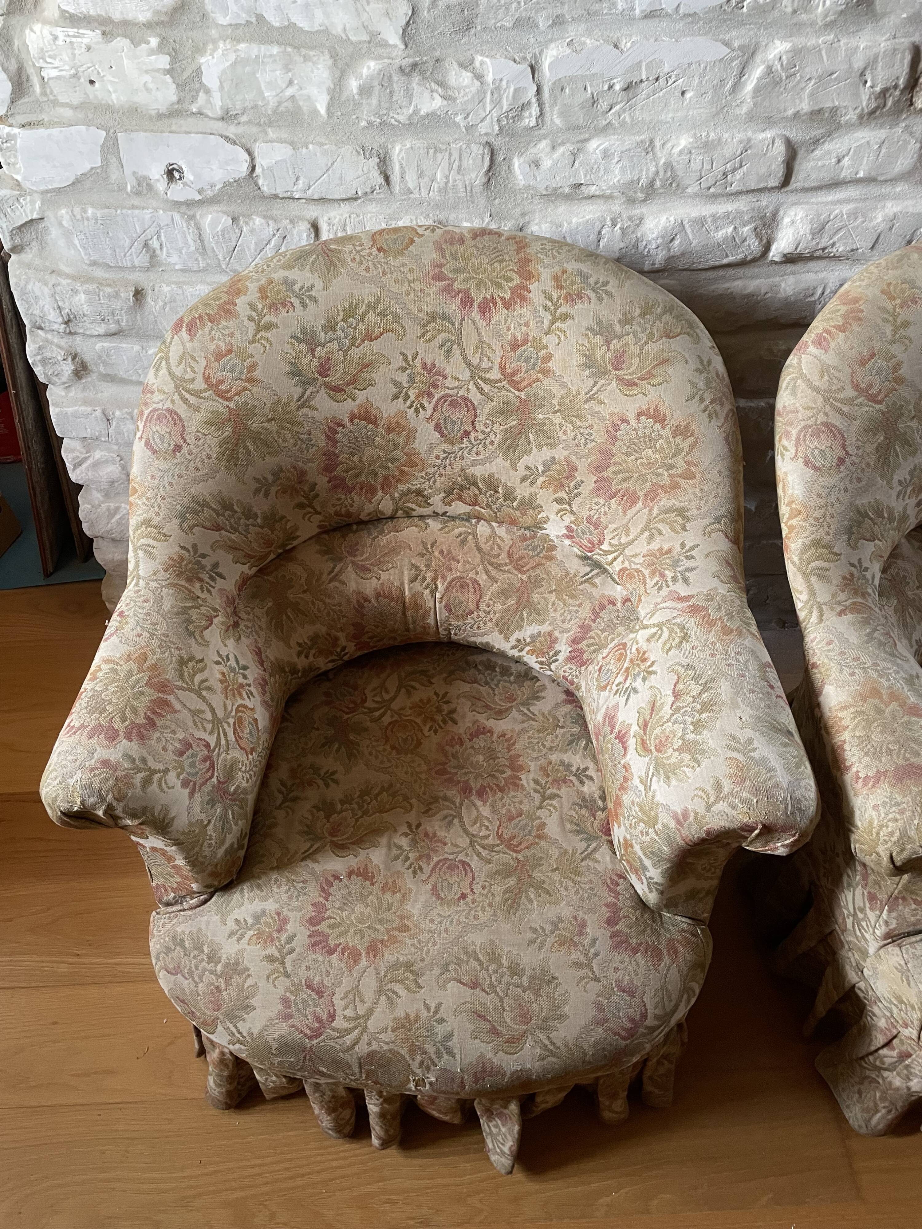 Vintage Fringe Frog Chairs