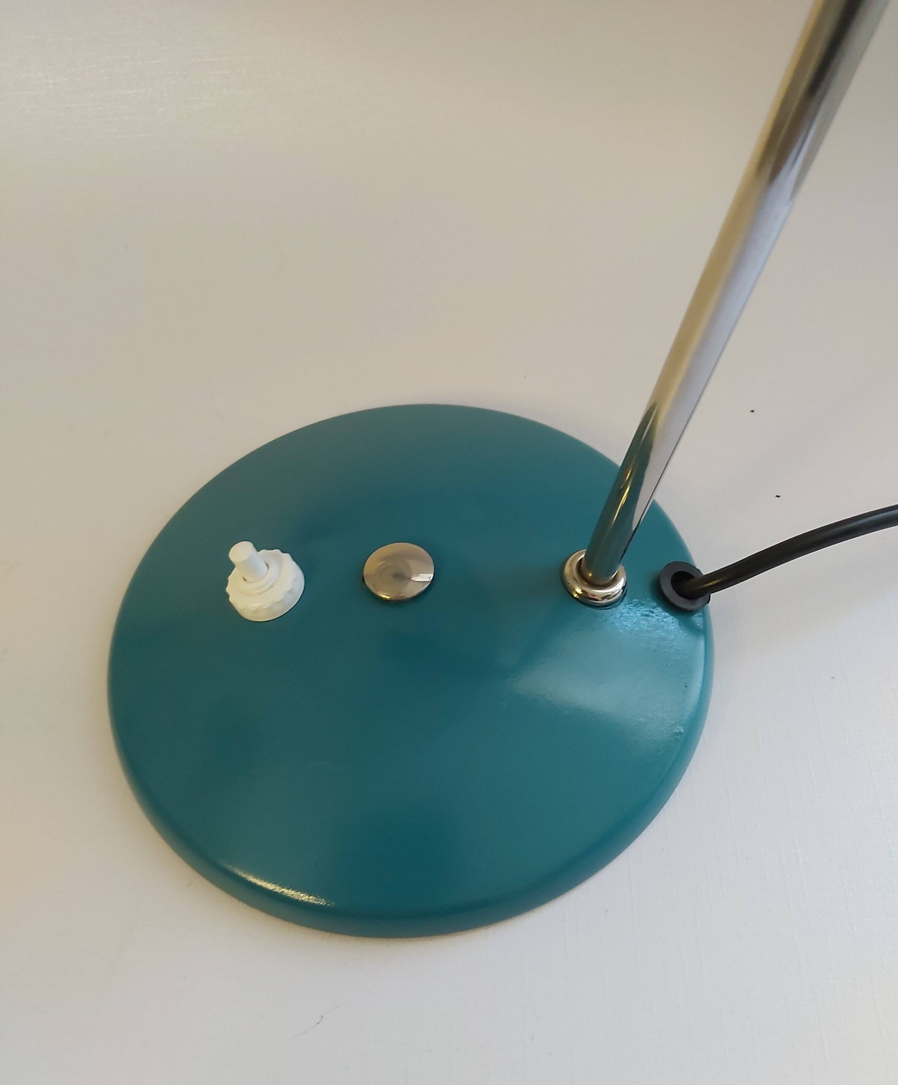 Desk lamp, Meos Warszawa, 1960s.