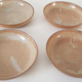 Hollow plates in artisanal terracotta