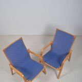 Set of Danish seats designed by Finn Østergaard for Kvist Møbler, 1970s