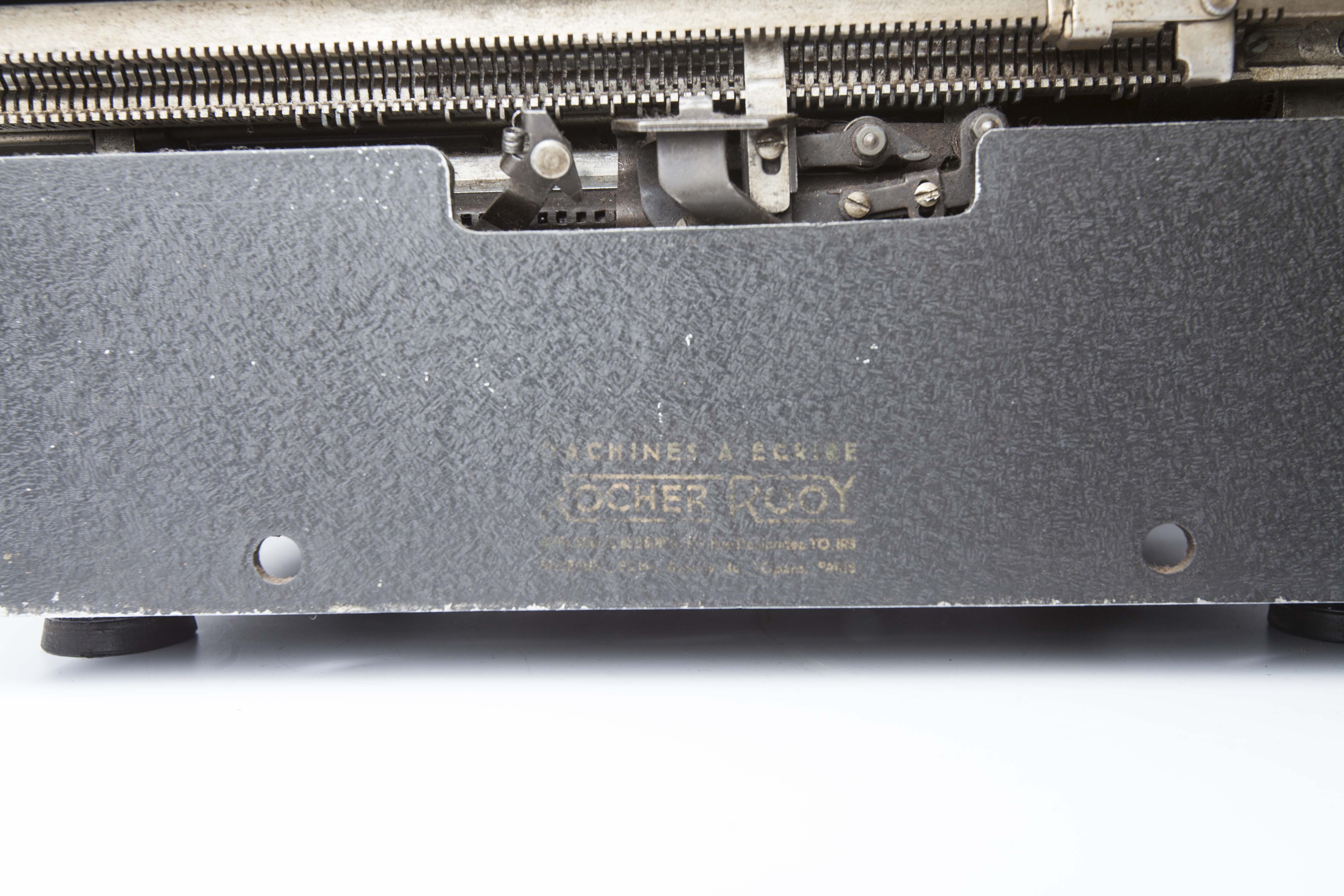 Rock Rooy typewriter 40