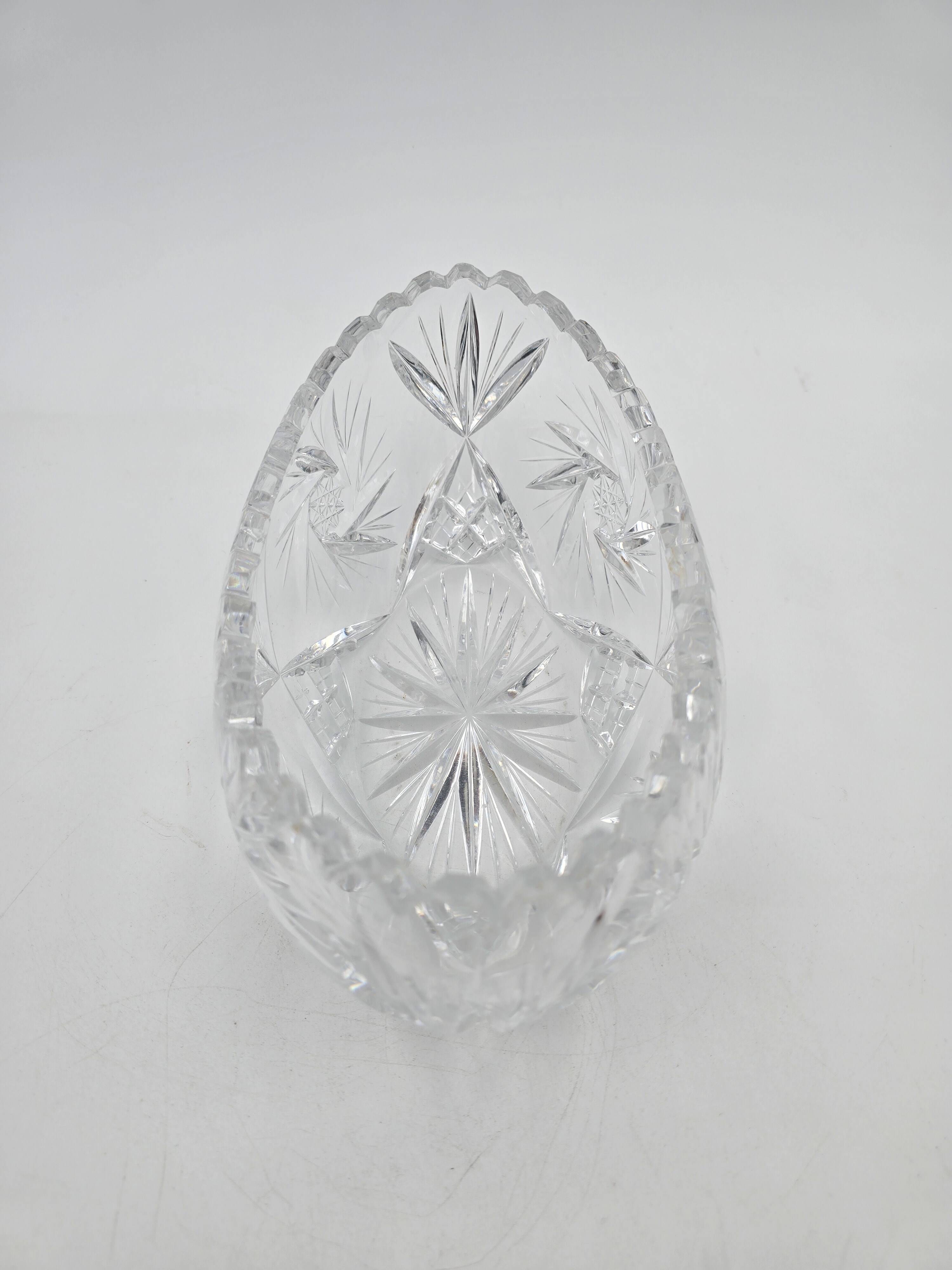 Art Deco Crystal Cup