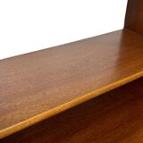 Vintage Wall Cabinet Bookcase Swedish Design 1960s