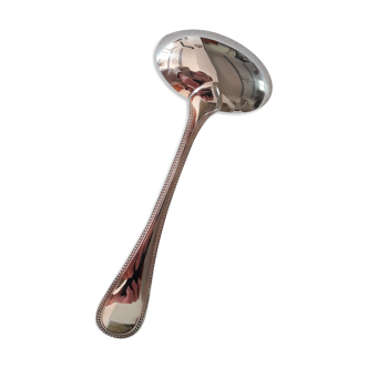 Christofle sauce spoon model Silver metal pearls