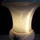 Lampe vintage albatre "Médicis"