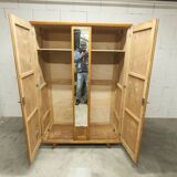 Armoire parisienne 1950 miroir 135 x 19 cm