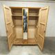 Armoire parisienne 1950 miroir 135 x 19 cm
