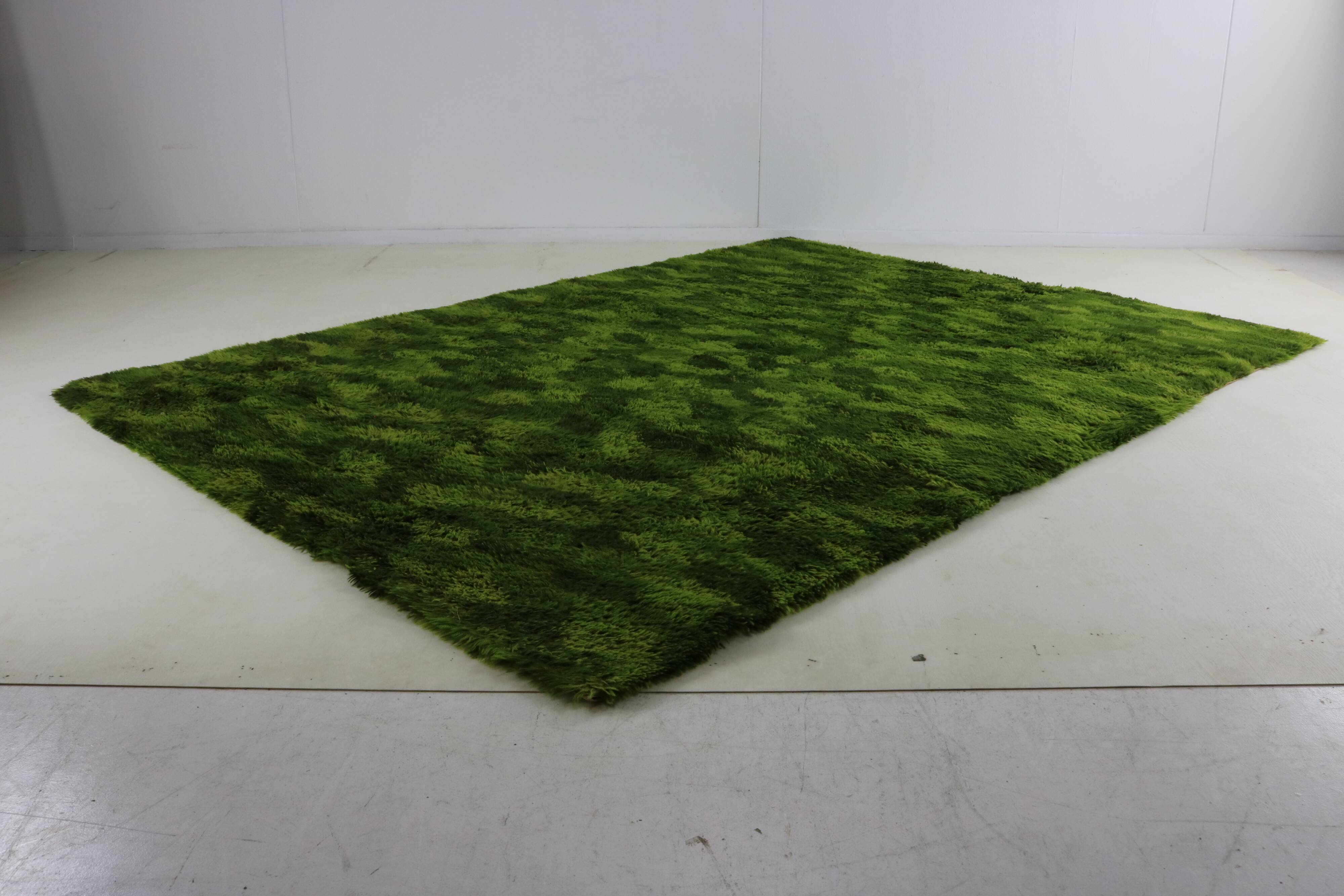 Nice mixed green rug