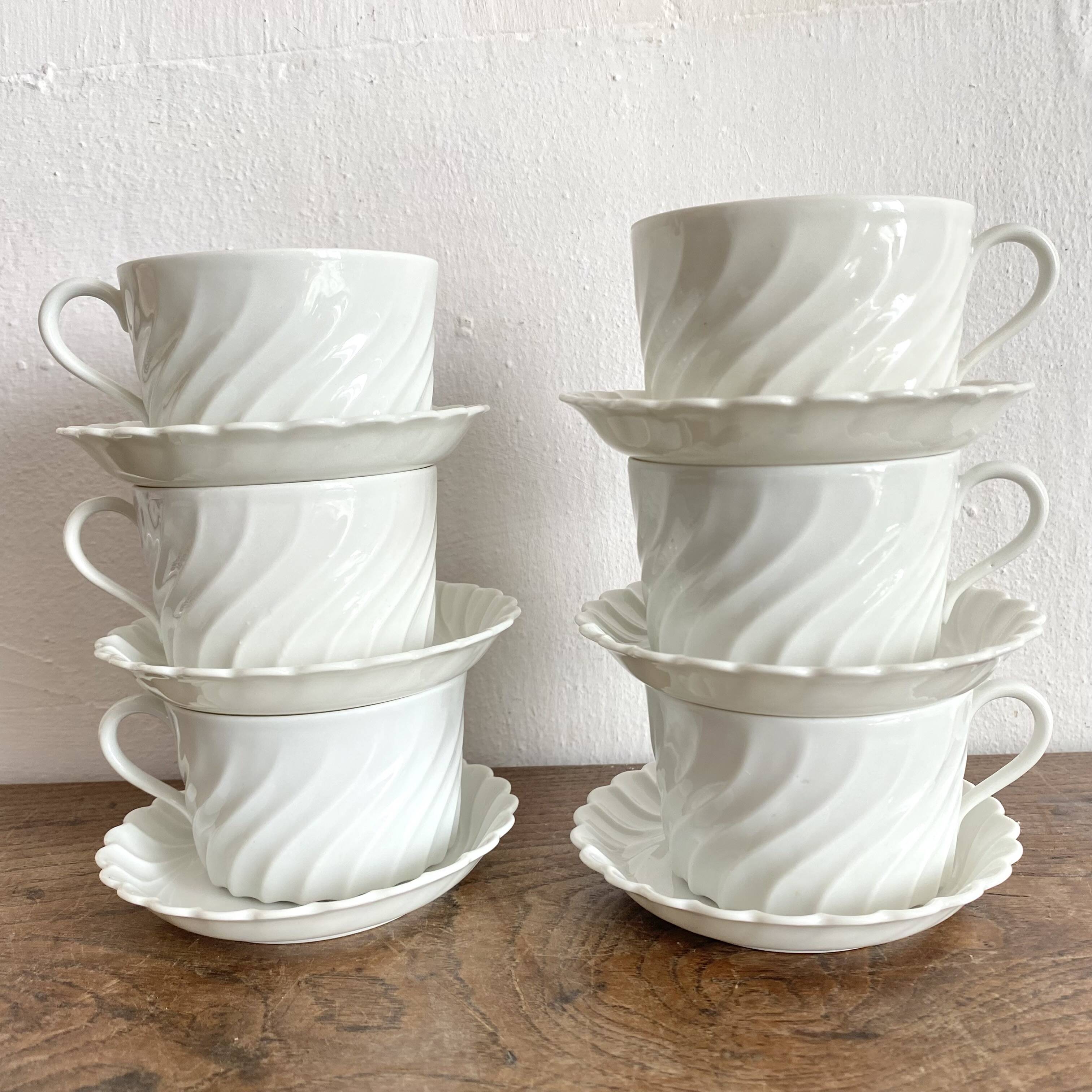 Haviland Limoges porcelain cups
