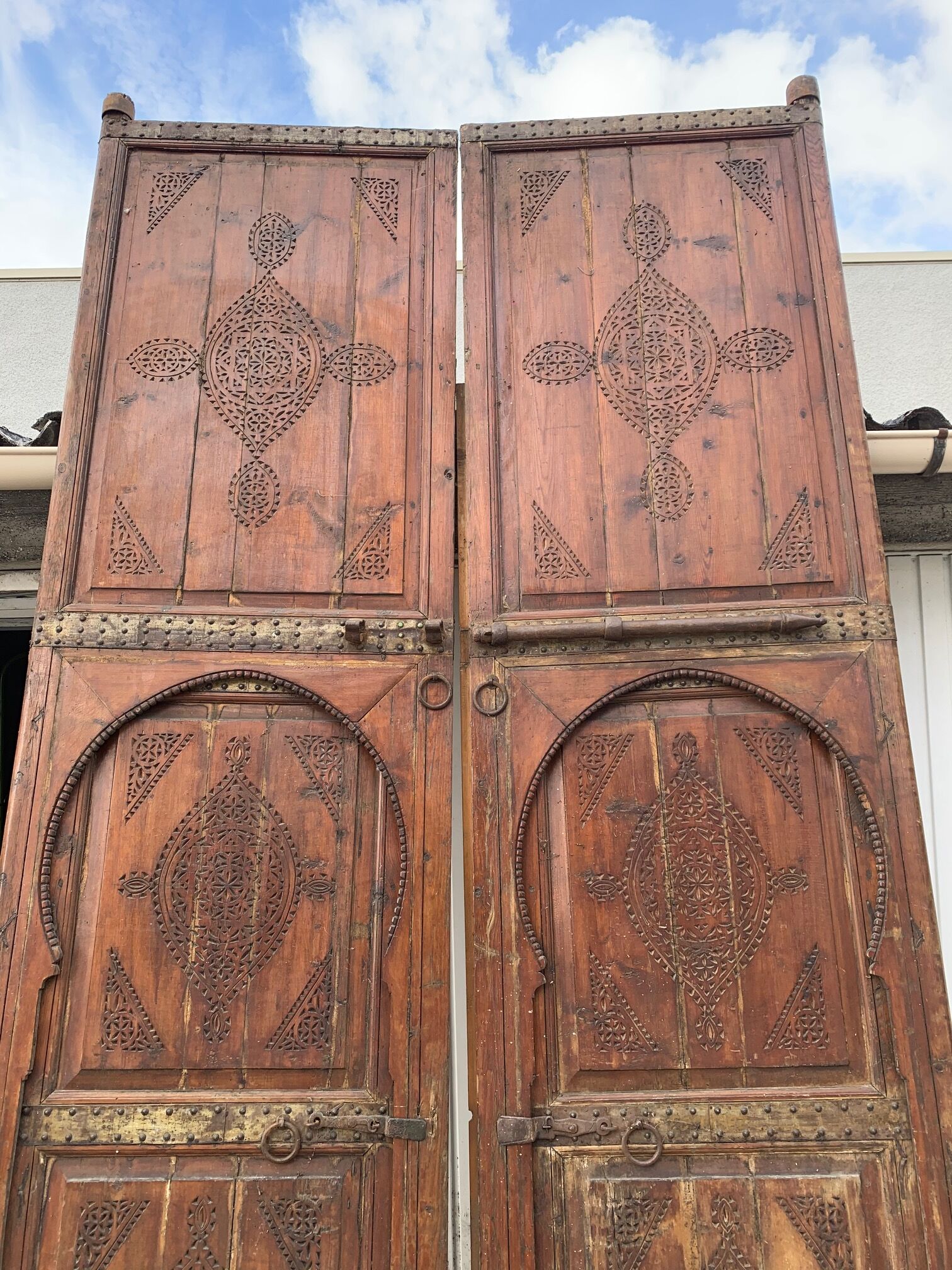 Moroccan riad gate