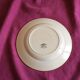 Round dish Digoin Sarreguemines Mary-Lou