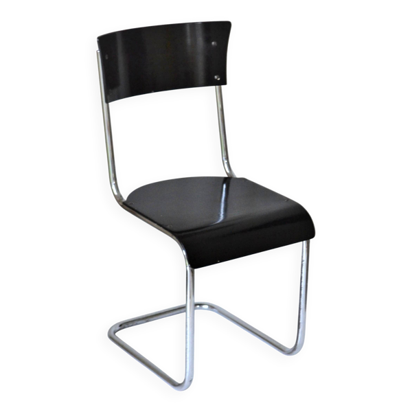 Chaise Bauhaus néerlandaise des années 1930 d'après Mart Stam