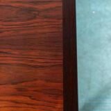 Renovated vintage Scandinavian coffee table, mid-century modern table.