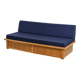 Charlotte Perriand, banquette Les Arcs vers 1973