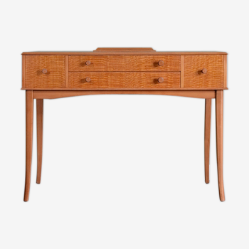 Bureau Gordon Russell en noyer et bouleau  1960