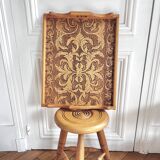 Engraved wooden tray