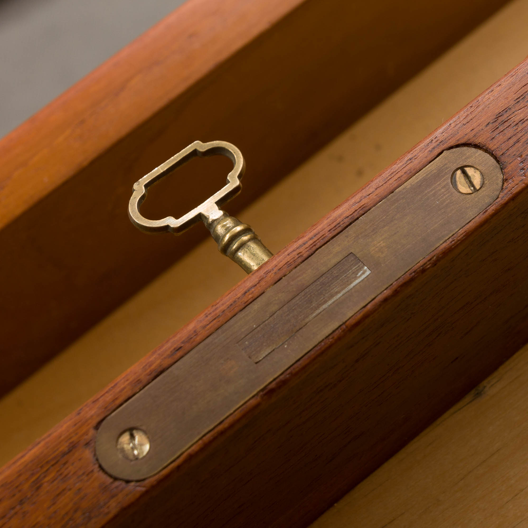 Kai Kristiansen free standing teak desk
