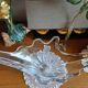 Large crystal bowl — entirely handmade by a master glassmaker.