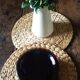 Lot 12 plates Vereco Glass soaked brown vintage brown