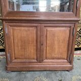 Two-body sideboard - oak store window 1900