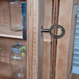 Sideboard with 2 glass panels