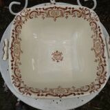 saladier - coupe à fruit et plat Longchamp terre de fer modèle Régent