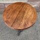 Vintage coffee pedestal table