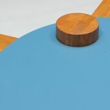 Memphis Geometric Coffee Table, Italy, 1980s