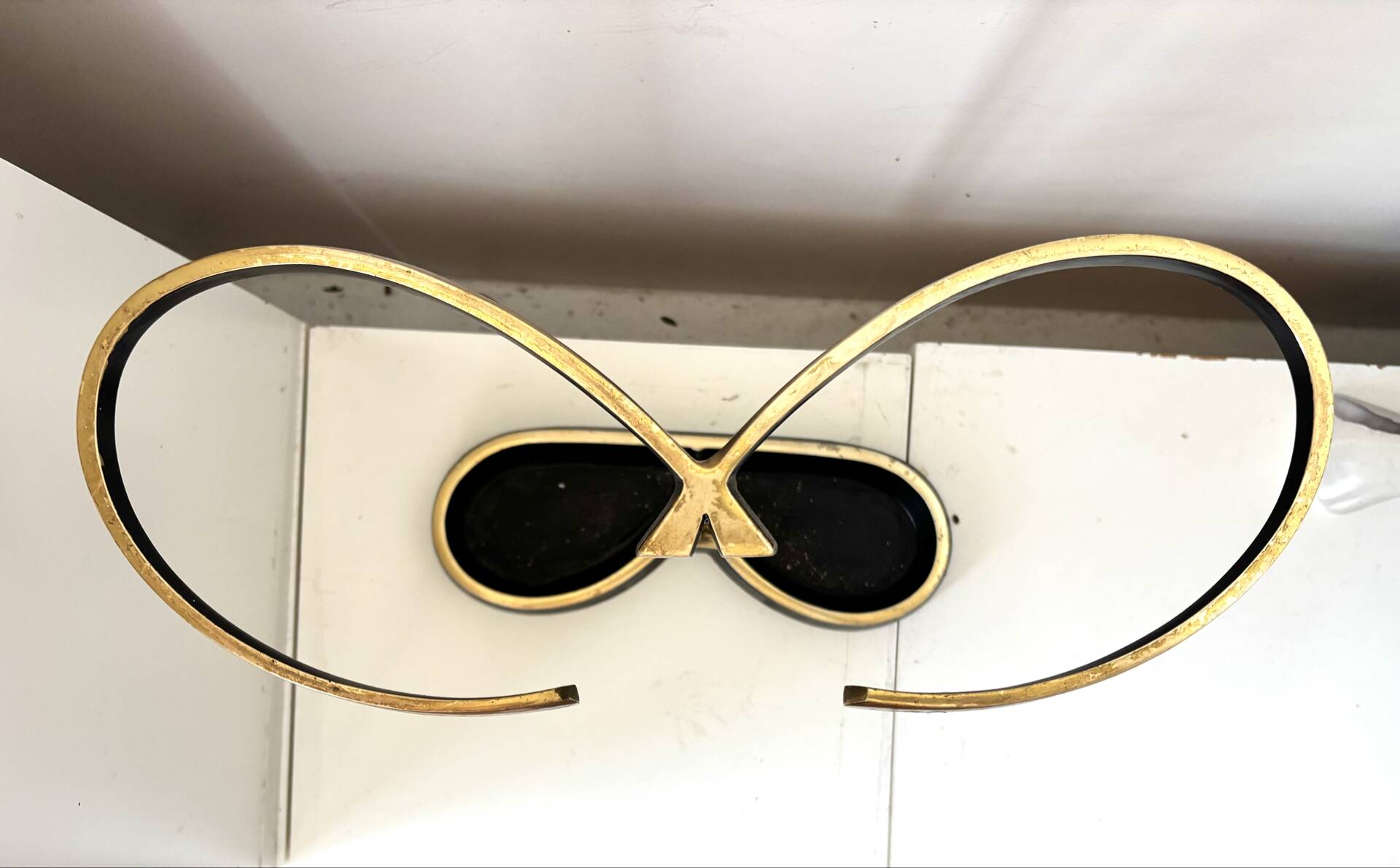 Bauhaus brass umbrella stand