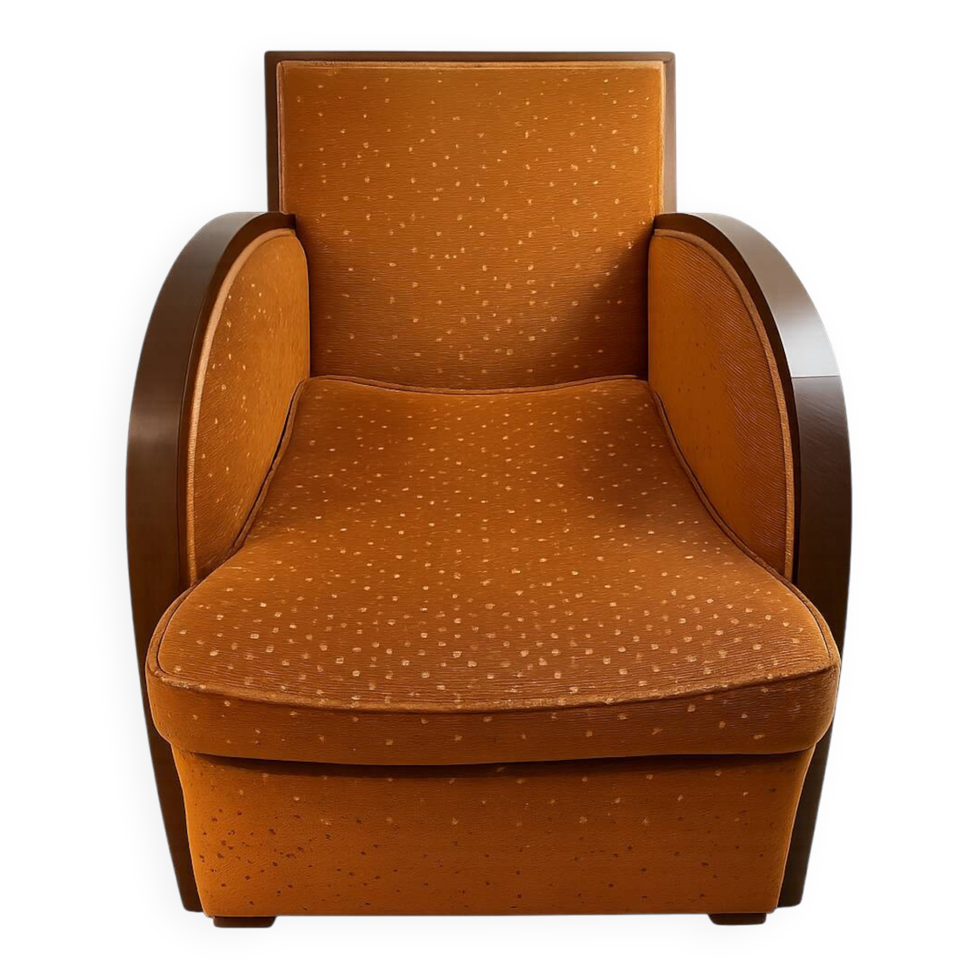 Pair of Art Deco club armchairs