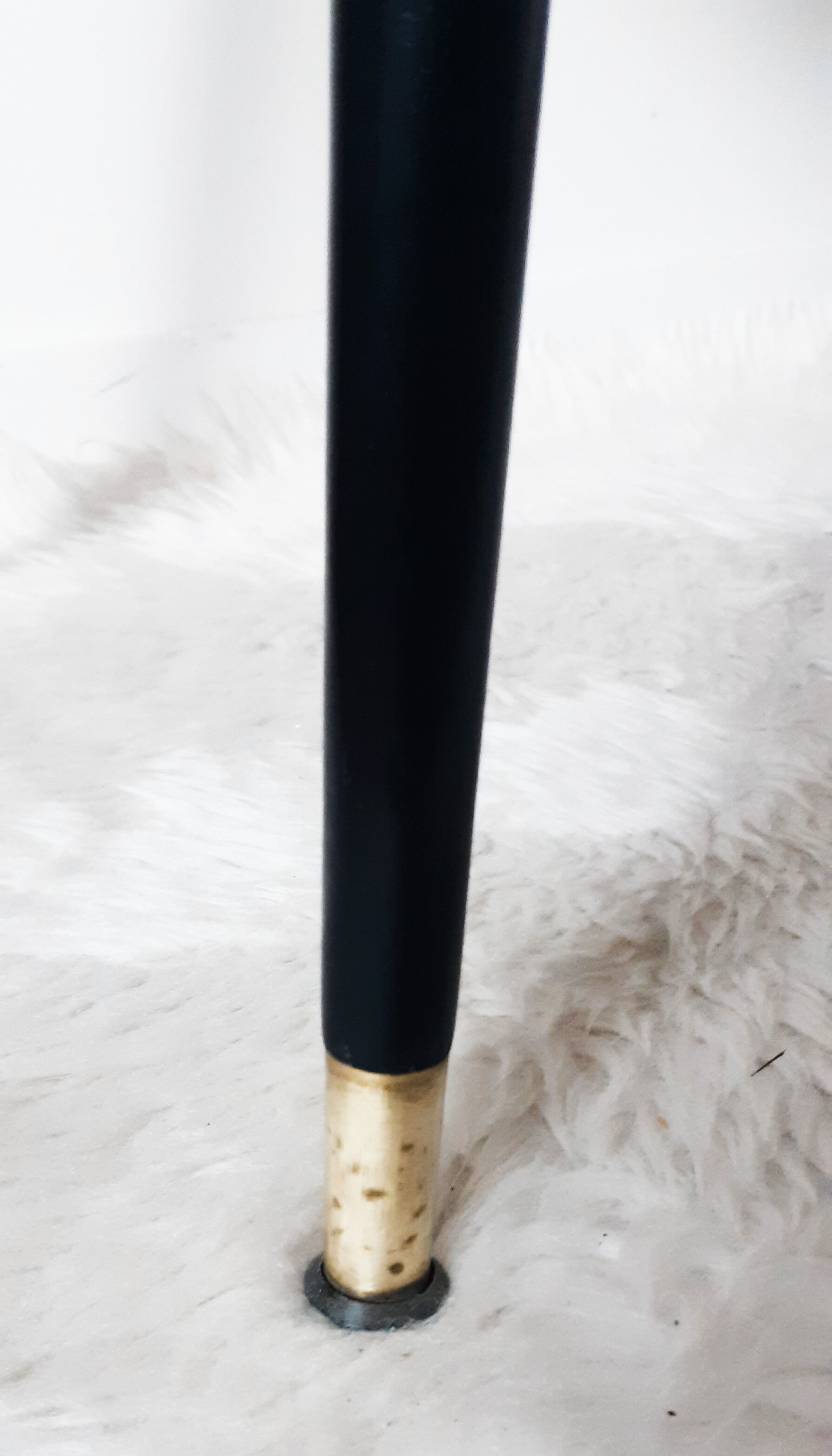 Living room coffee table, vintage, compass legs, 50s